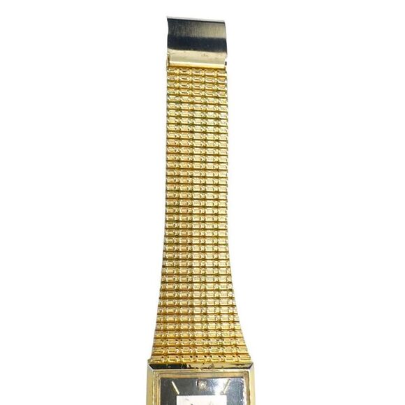Longines Women's Wristwatch Manual Wind Analog Rectangular Dial Gold - Picture 11 of 16